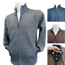 Maglione Uomo Aperto Zip