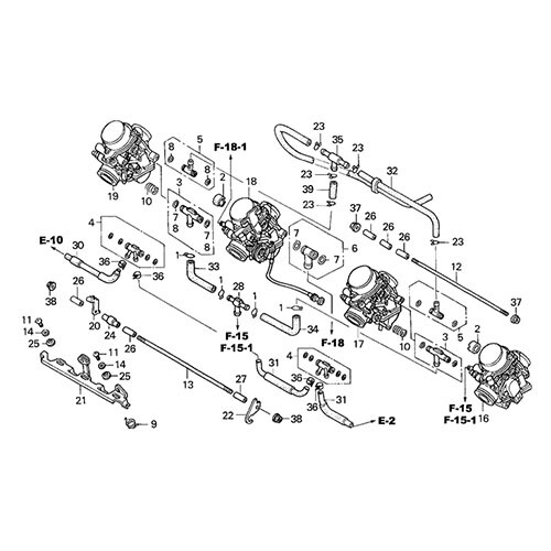Honda cbf 600 pc38 - cbf, s