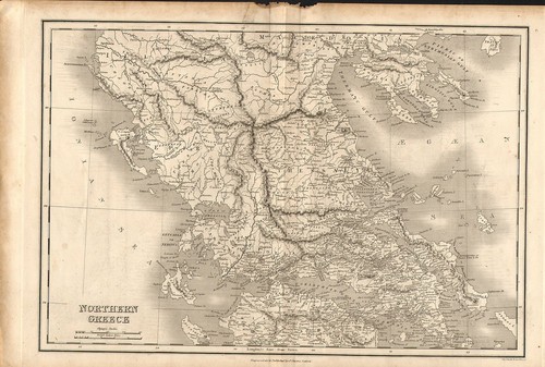 1828 grande mappa della grecia - 1828,