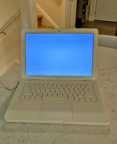 Apple macbook bianco - apple,