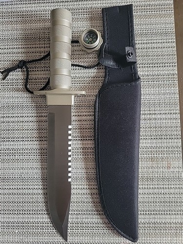 Survival rambo knife - 8",