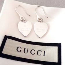 Orecchini Gucci Cuore Argento