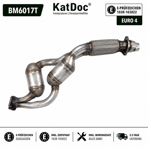 Catalizzatore bmw e39 525d - catalizzatore,