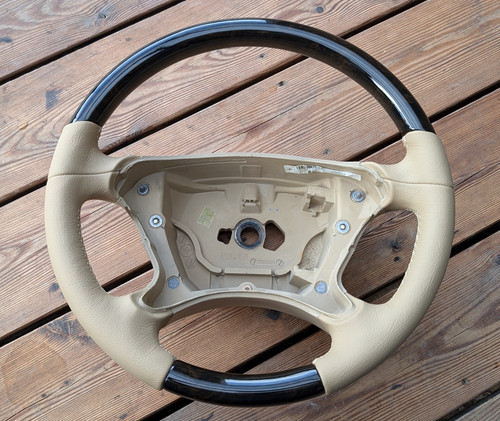 Volante nuovo legno - scuro, per