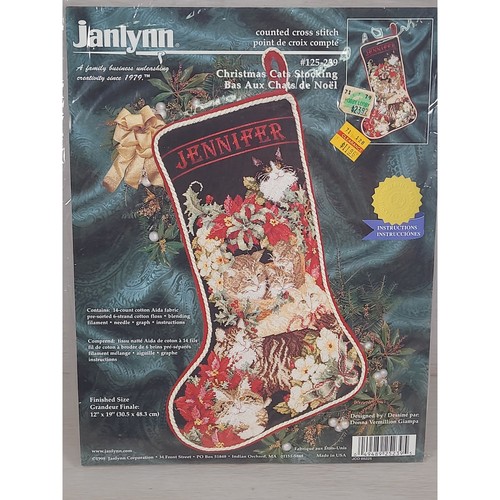 Janlynn calza gatti natale - calza, di
