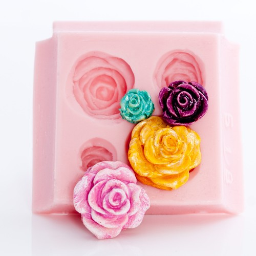 Stampo per rose - in, miniatura