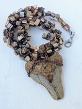 Collana Denti Megalodonte