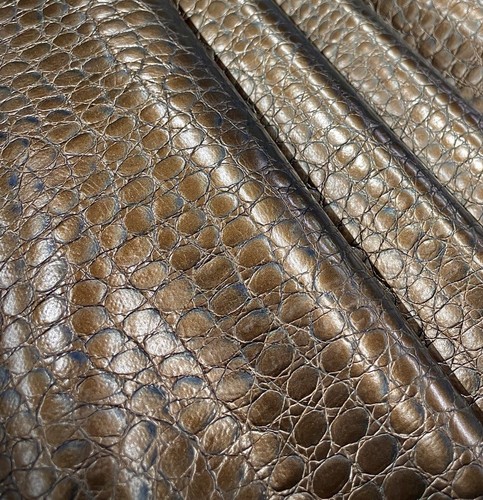 Ecopelle bronzo marrone - ecopelle,