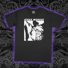 Camicia ATRAX MORGUE - Maglietta unisex industriale bianca occhi di lupo pruriginoso rumore