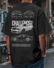 Maglietta Dodge Challenger Fan