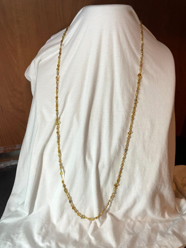 Collana perline oro - in,