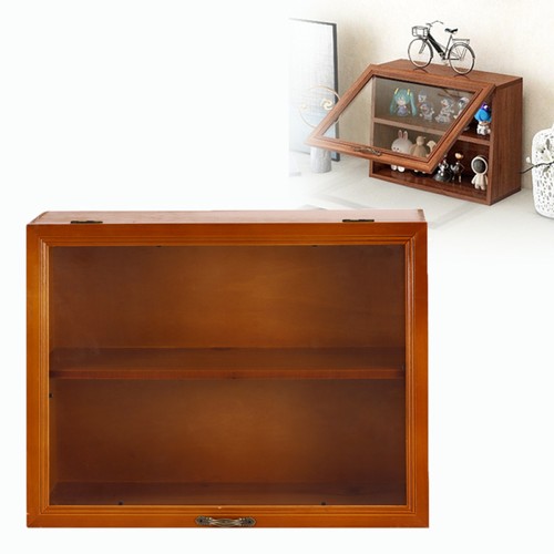 Vetrina curio retrò legno - vetrina,