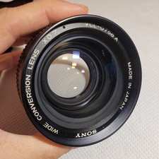 Sony wide conversion lens x0.7