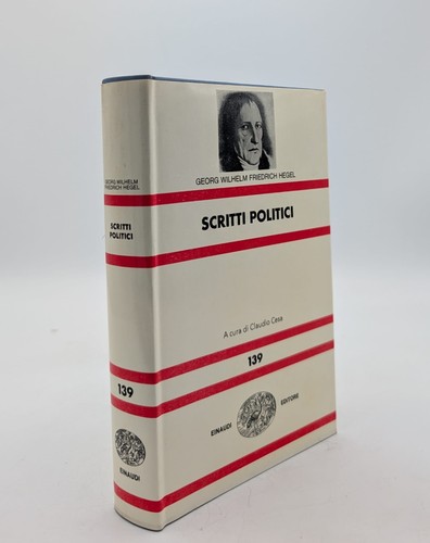 Hegel scritti politici - g.w.f.,