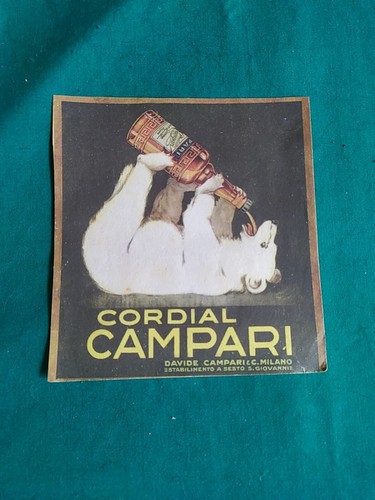 Pubblicità cordial campari - cordial,