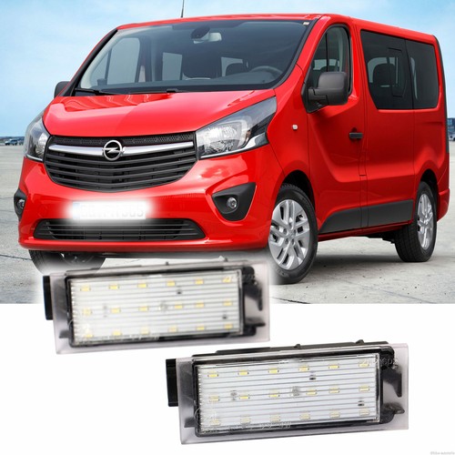 Luci targa led opel vivaro - targa,