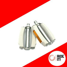 COPPIA PEDALI BIANCHI BIANCO