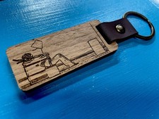 Portachiavi in legno JBL