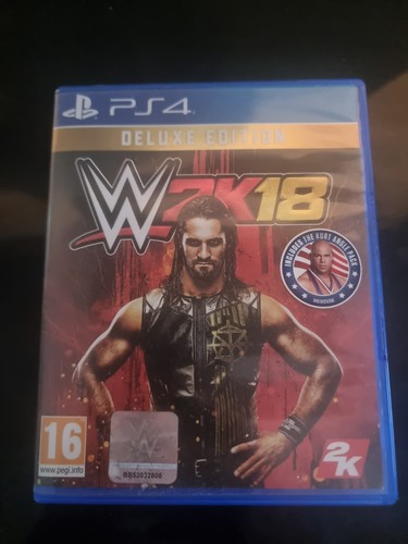 Wwe 2k18 deluxe edition ps4 - wwe,