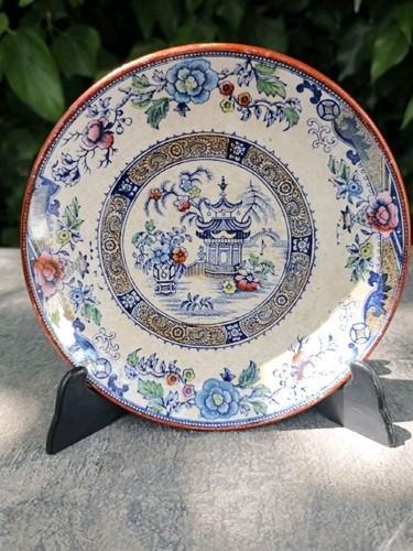 Assiette creil montereau terre - assiette,
