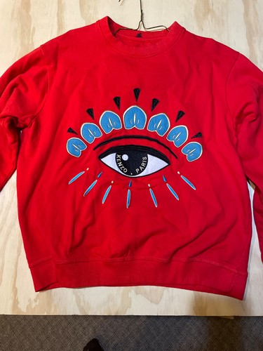 Kenzo paris red crewneck good - paris,