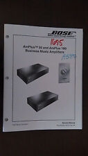 Bose amplus 50 100 manuale di