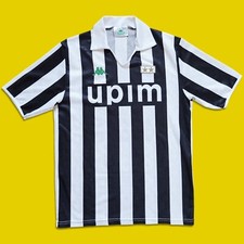 Juventus 1990 1991 Kappa Home Vintage Football Shirt Size M Upim Baggio