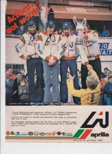 advertising Pubblicità MOTO APRILIA 125 MX '78 PICCO ALBORGHETTI MOTOCROSS EPOCA