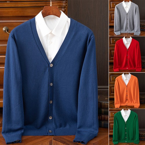 Cardigan maglione maglia uomo