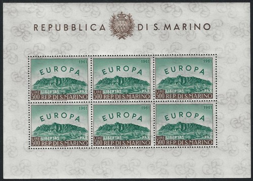 1961 hny san marino - san, lire