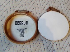 COPPIA DI ORMAI RARI  TAMBURELLI  ' DA SPIAGGIA ' D'EPOCA  : ' BERRUTI  '   !!!!