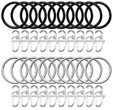 Anelli per tende con gancio