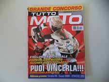 TUTTOMOTO 12/2005 BMW K 1200 S/APRILIA MX 125/YAMAHA DT X/DUCATI 999 R/CH RACING