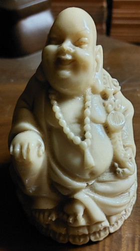 Buddha sorridente buona - sorridente,