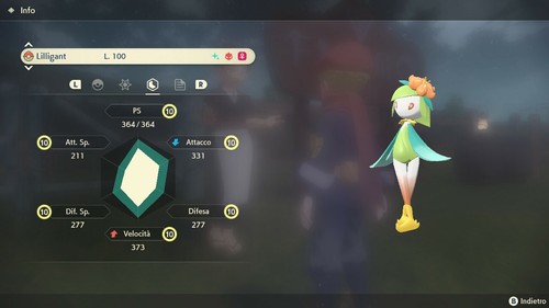Lilligant alfa shiny 6iv - lilligant,