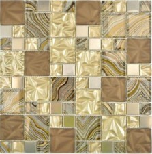 Mosaico IN Vetro Acciaio