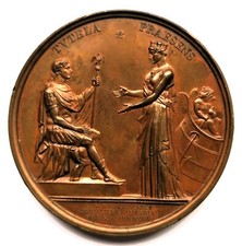 NAPOLEONE I° - MEDAGLIA CELEBRATIVA DELL'INCORONAZIONE A IMPERATORE - 1804