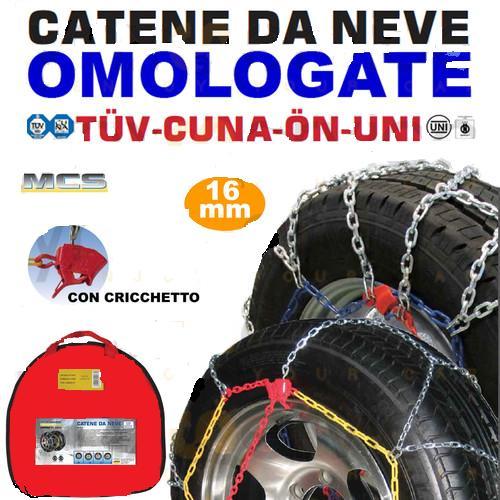 Catene neve 16 - 7,50-16, melchioni