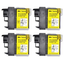 4 Cartucce inchiostro Giallo