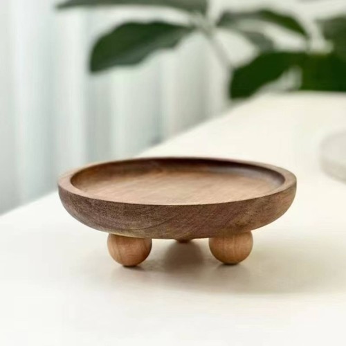Piatto svuotatasche legno - piatto,