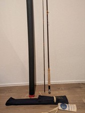 Hardy Fibalite 9ft #7 Steelhead Fly Rod vecchio usato ottime condizioni