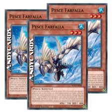 PESCE FARFALLA 3x • (Butterfly Fish) • Comune • ROTA IT088 • 1Ed • Yugioh!