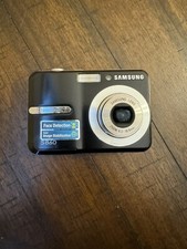 Samsung S860 8.1 MP Fotocamera Digitale Nera LEGGERE Ricambi/Riparazione *Non Si Accende E