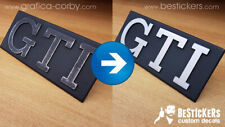 ADESIVO per RESTAURO targhetta golf mk2 GTI badge logo emblema stemma scritta