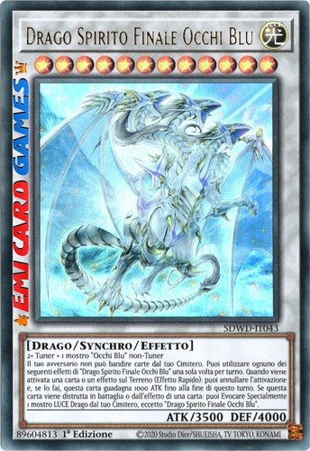 Drago spirito finale occhi blu - drago,