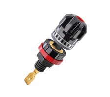 4 morsetti a polo WBT-0703 Cu nextgen WBT-PlasmaProtect™ placcati oro terminali a polo