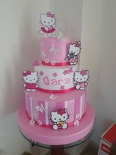 Torta finta Hello Kitty