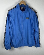 Giacca a Vento Adidas Azzurro
