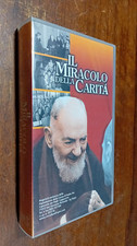 vhS -Padre Pio-Il Miracolo della Carità - Film Video Casetta (VHS ITA) SIGILLAto