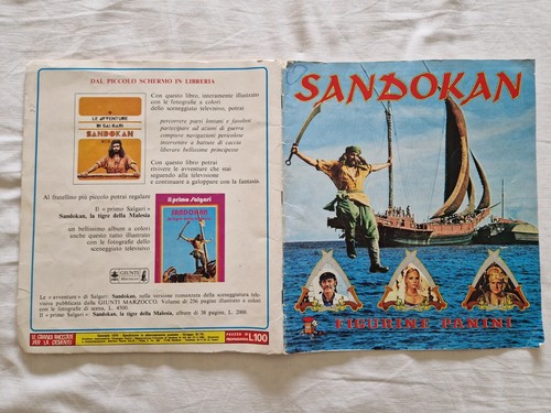 Album figurine sandokan 1976 - album,
